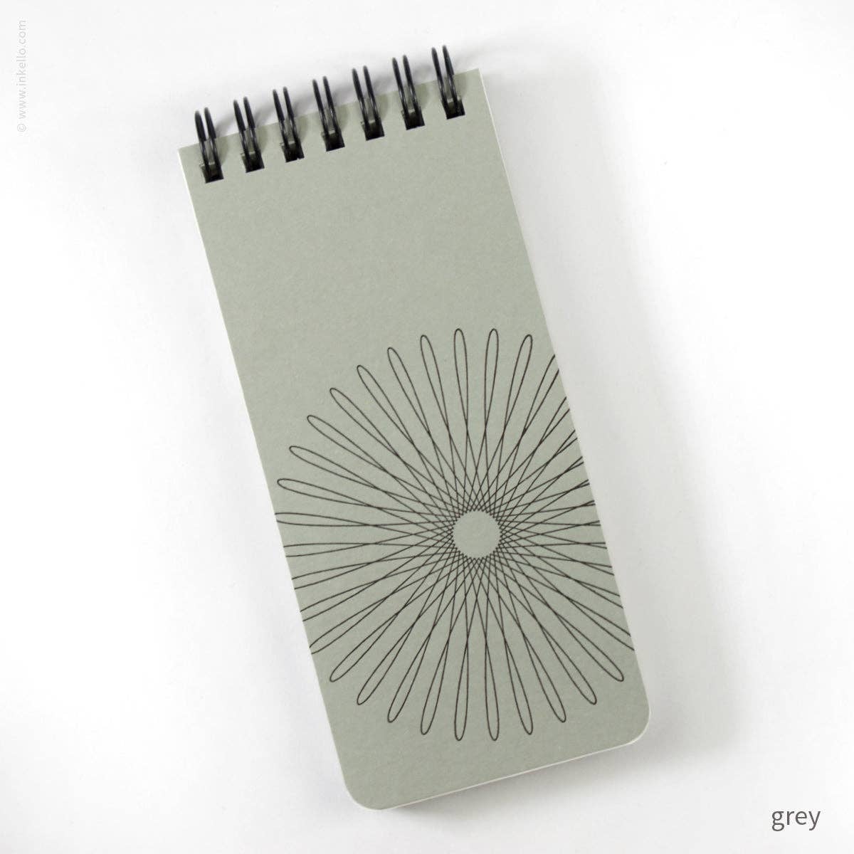 Small Spiral Notepad With Hypotrochoid