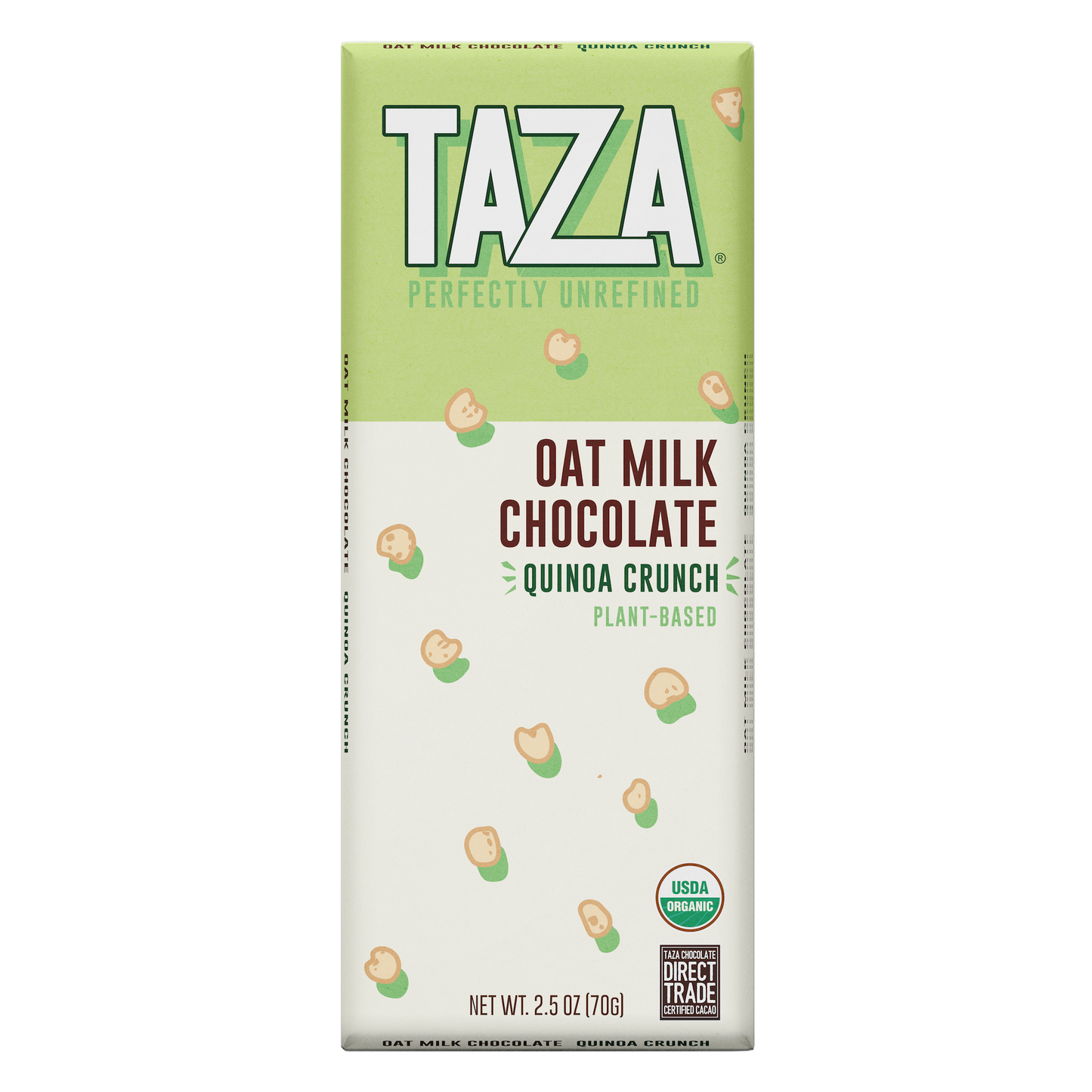 Taza Chocolate | Oat Milk Quinoa Crunch Bar