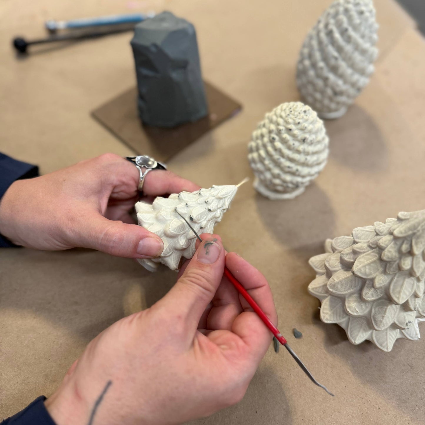 Mo&Co Home Exclusive: Sculpted Beeswax Trees