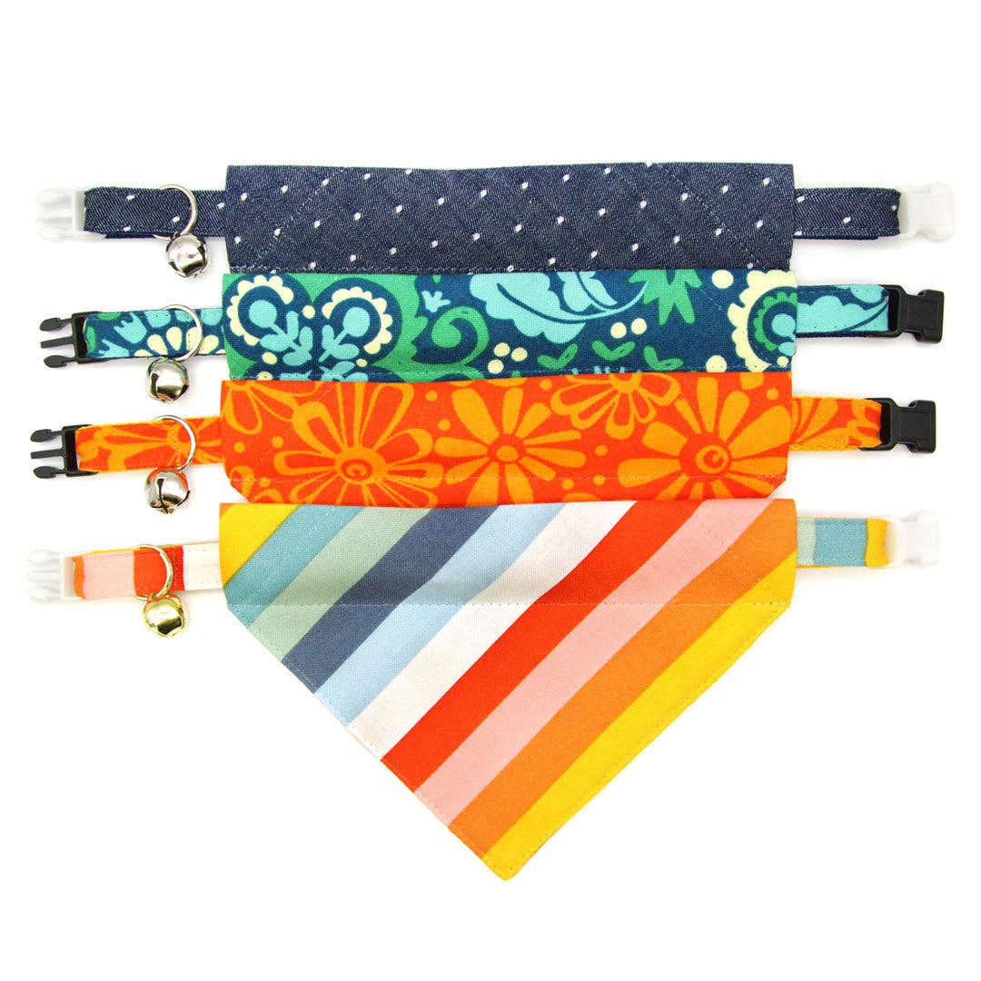 "Carousel" - Bandana for Cat + Small Dog