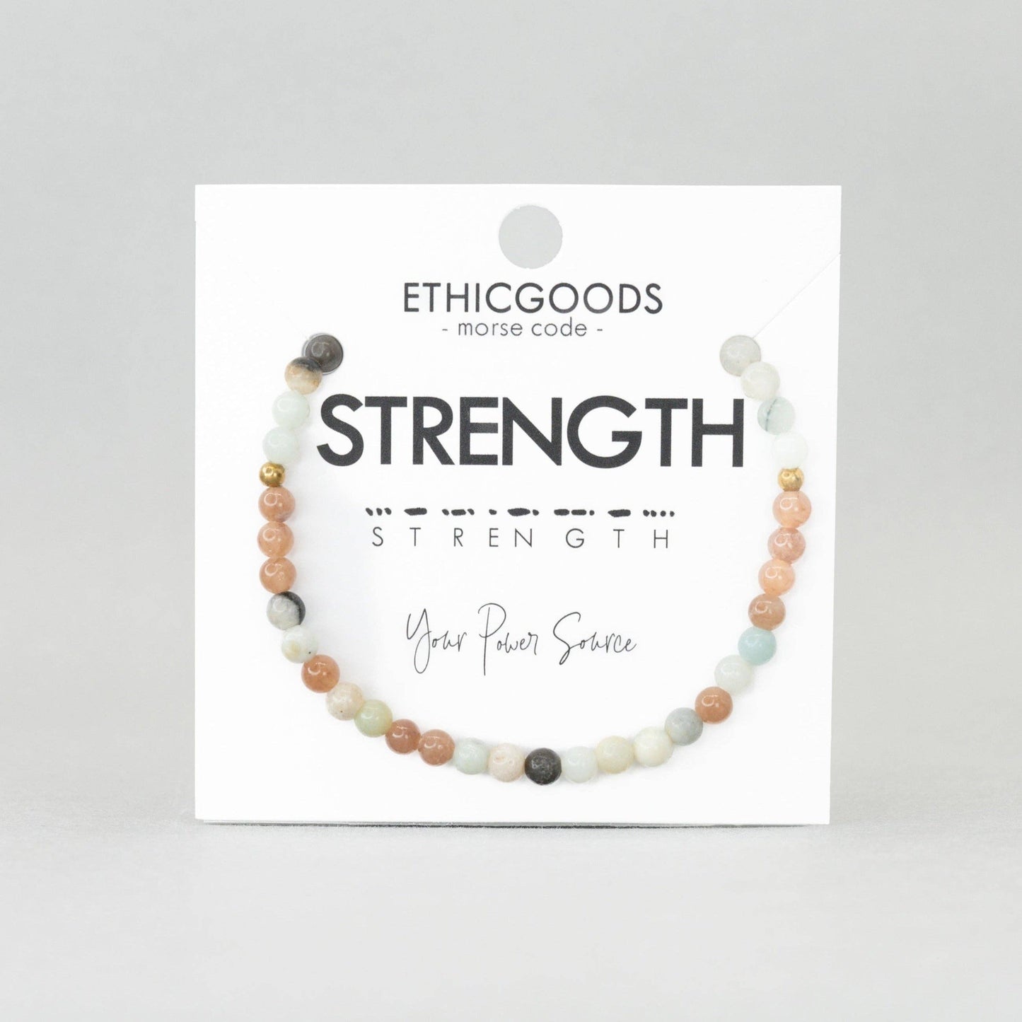 Morse Code Bracelet | STRENGTH