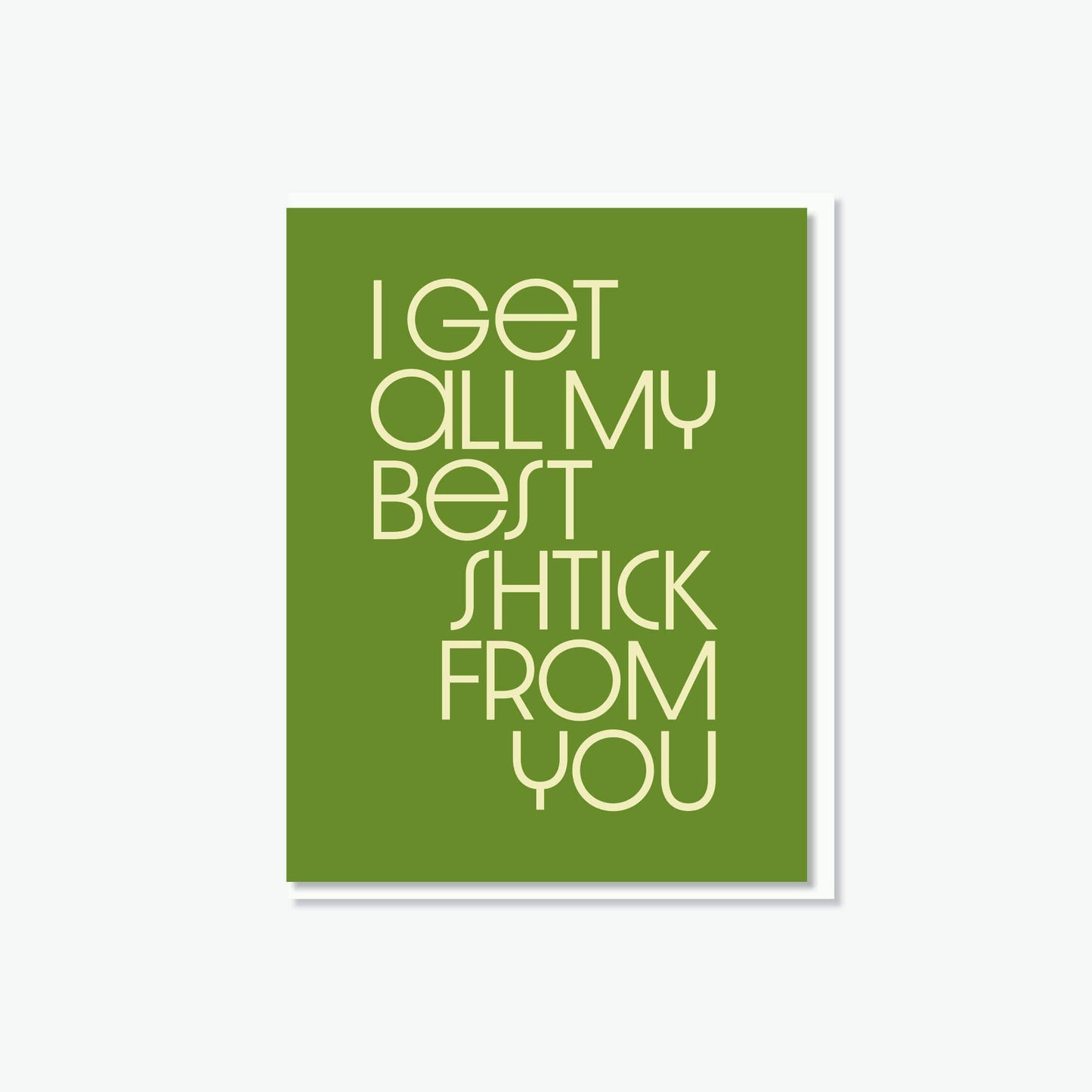 My Best Shtick
