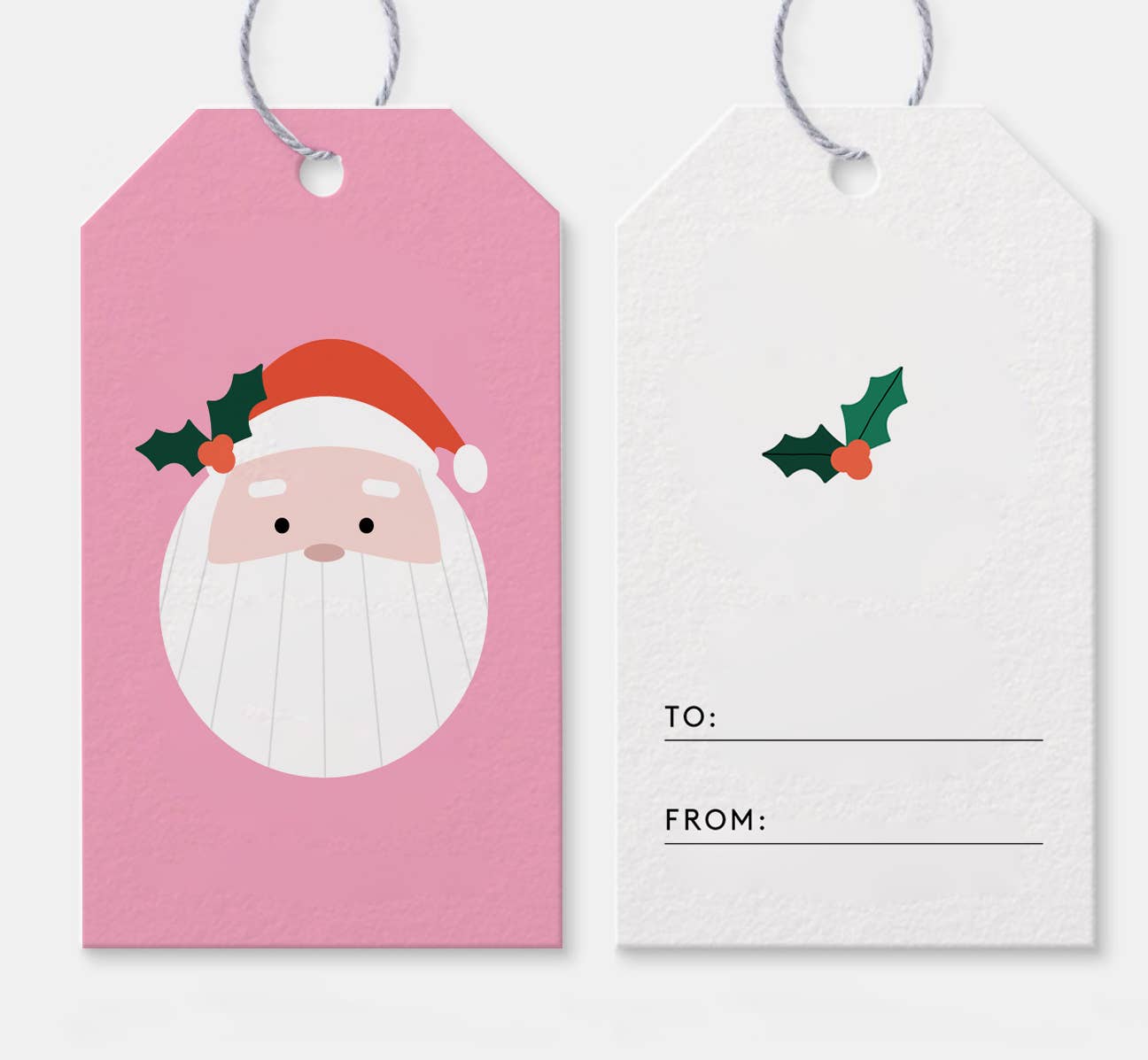 Santa Baby Gift Tags - Set of 6
