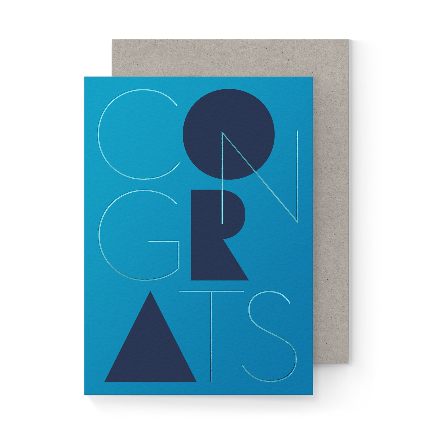 Congrats A6 Folded Card
