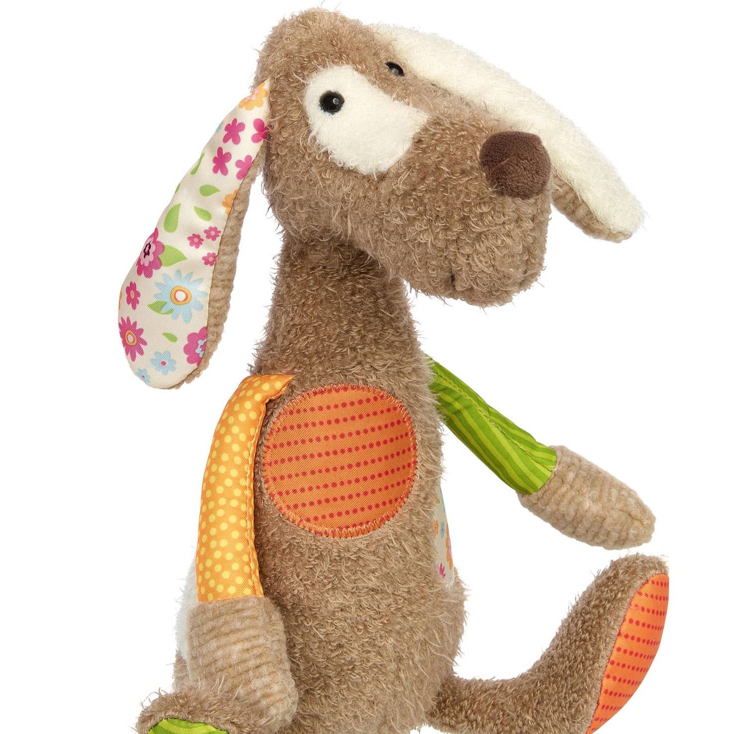 Patchwork Dog Plush Toy