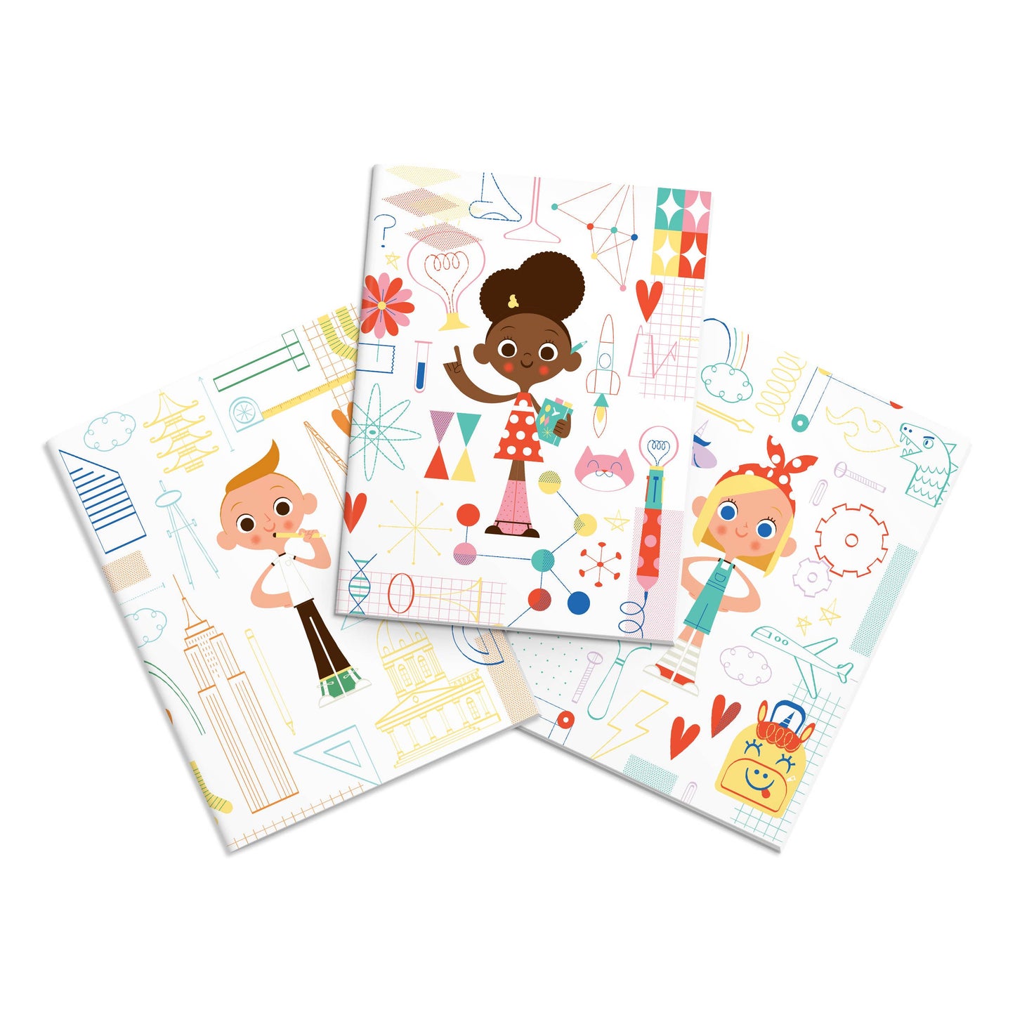 Ada Twist Scientist Stone Paper Notebook 3 Pack Gift Set