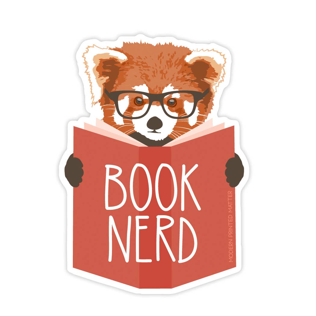 Modern Printed Matter | Book Nerd Sticker