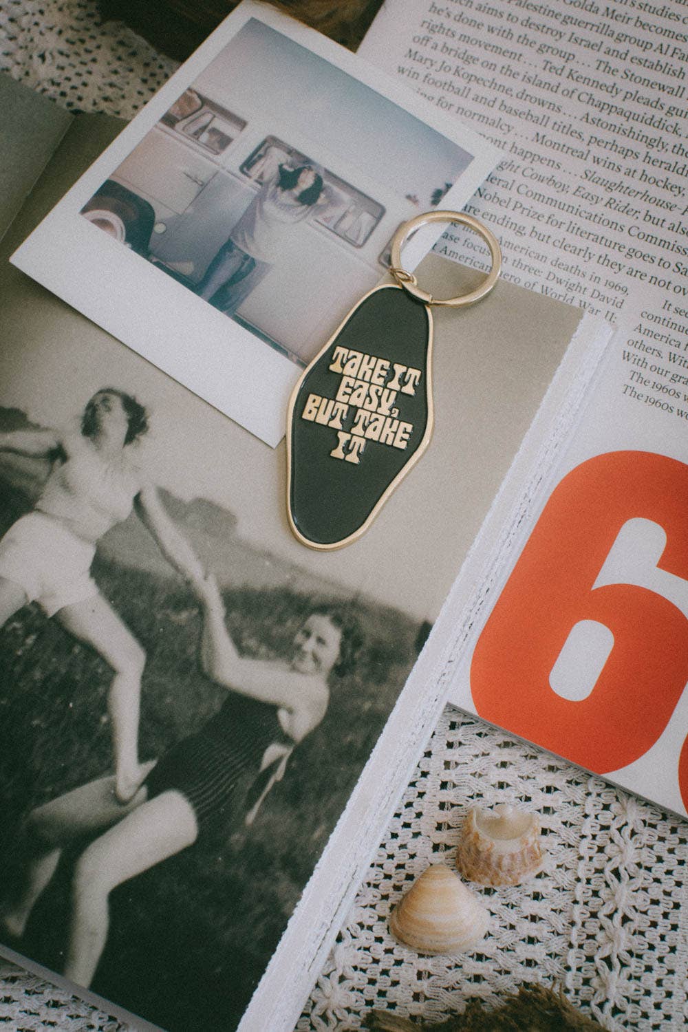Keychain | Take it Easy but Take it