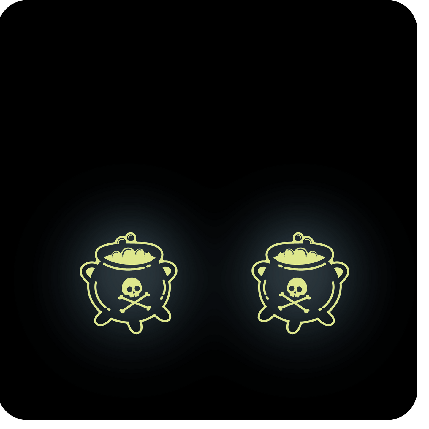 glow in the dark cauldron
