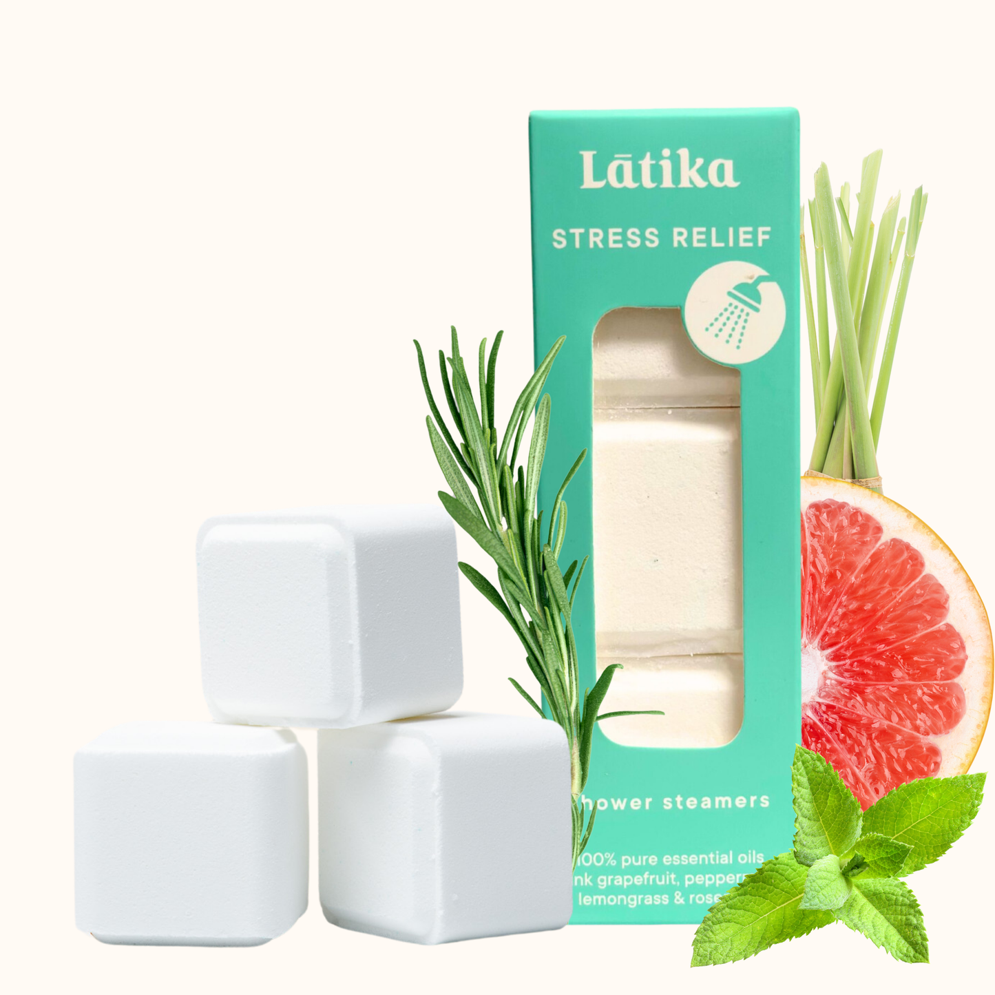 latika stress relief shower steamer