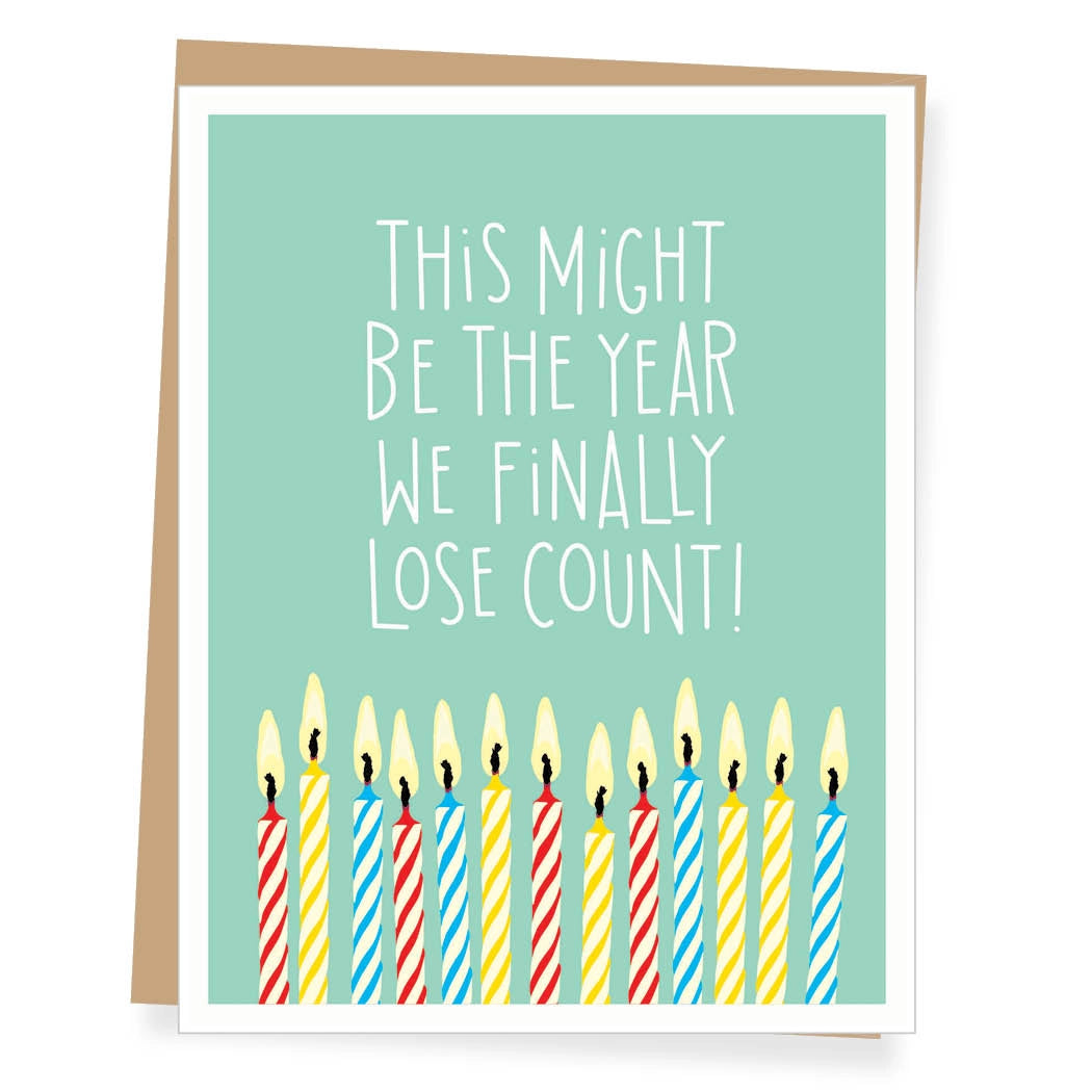 Apartment 2 Cards | Lost Count Birthday Card