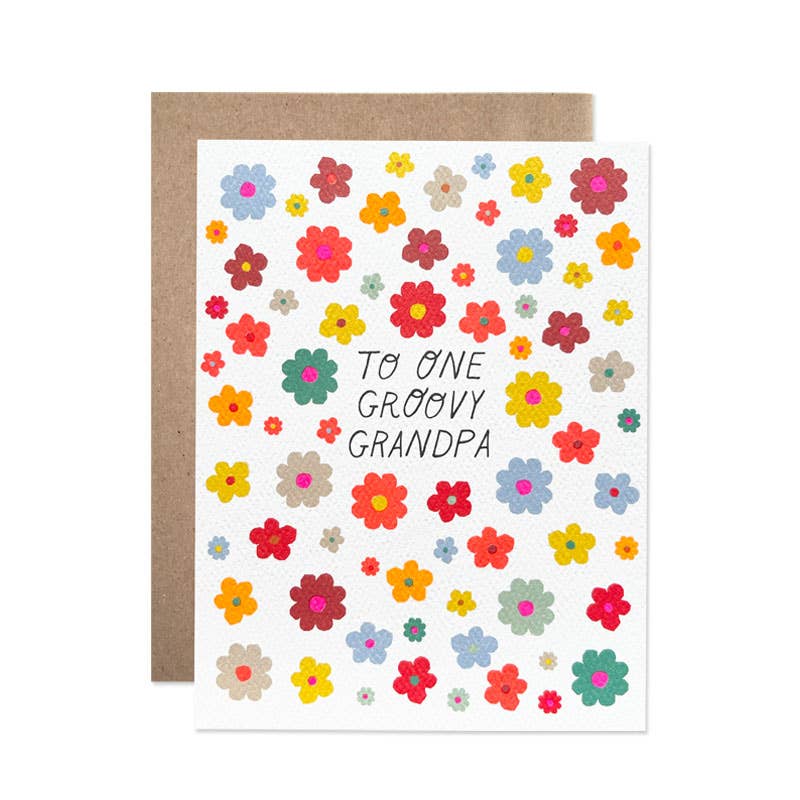 to one groovy grampa card