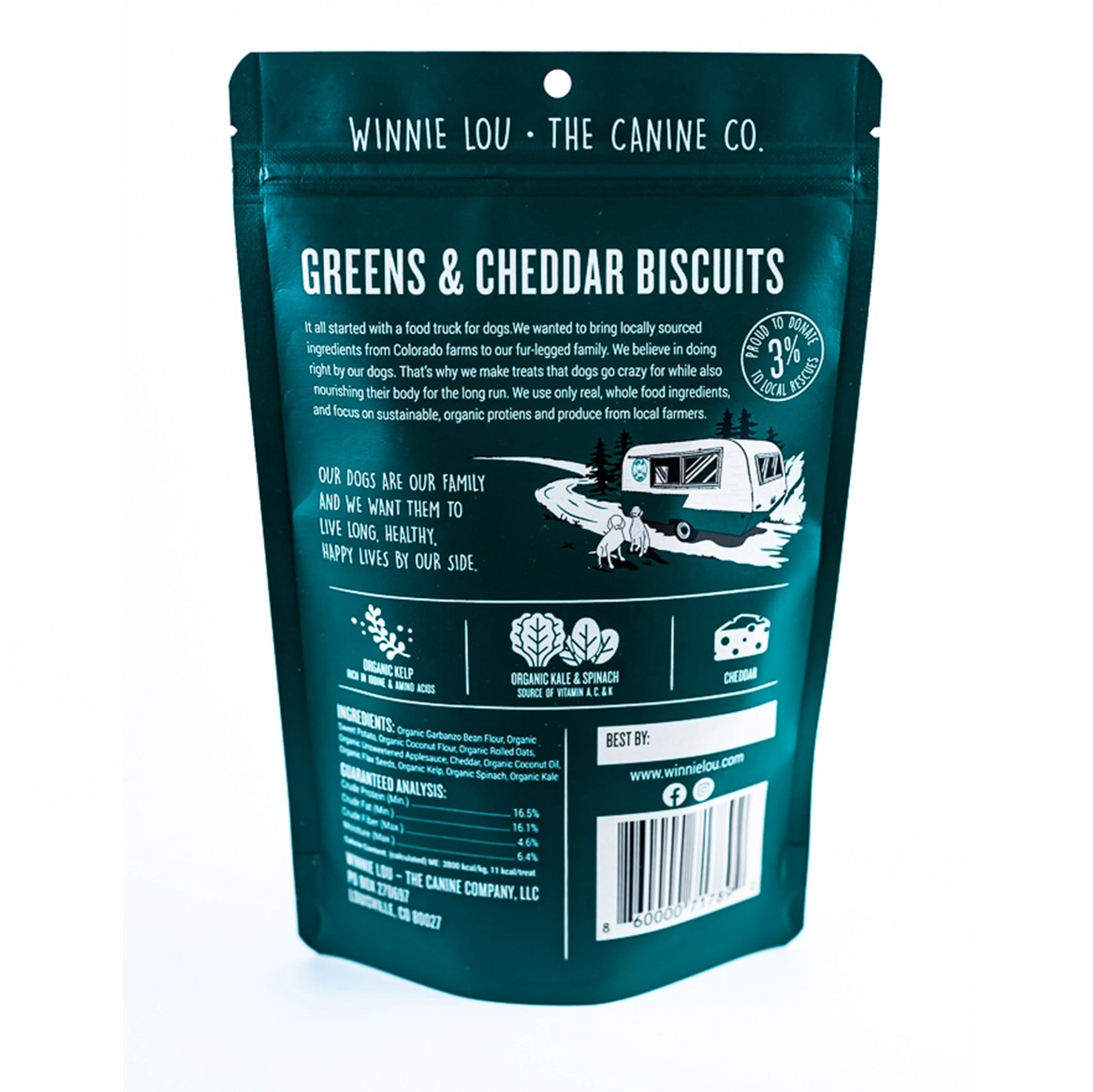Winnie Lou Greens & Cheddar Pretzels