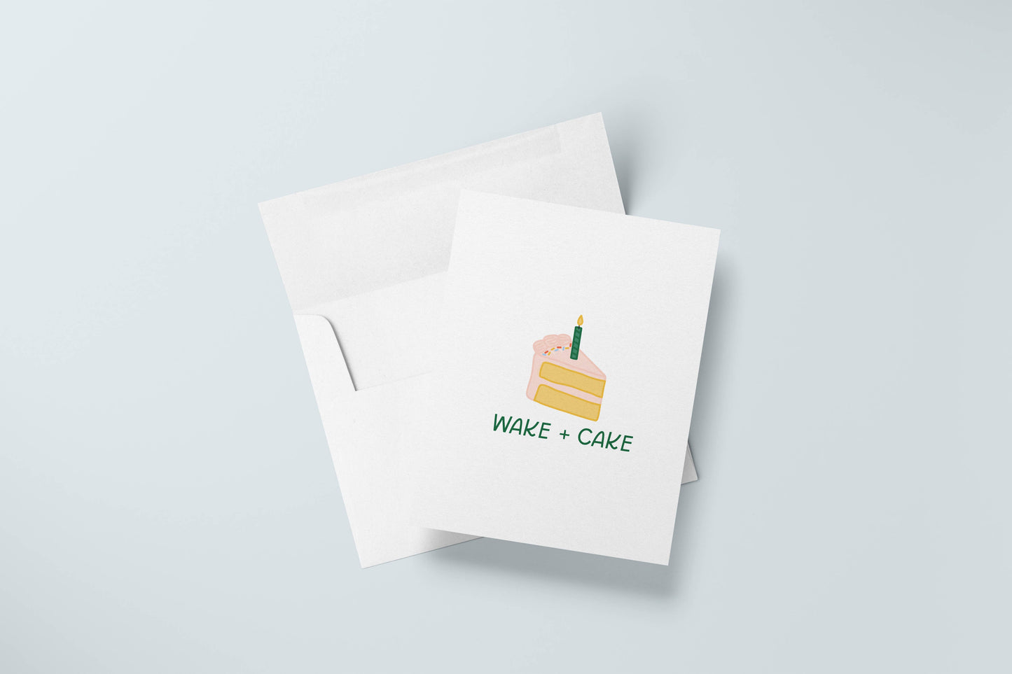 Just Follow Your Art | Wake + Cake Greeting Card | Funny Birthday Cards