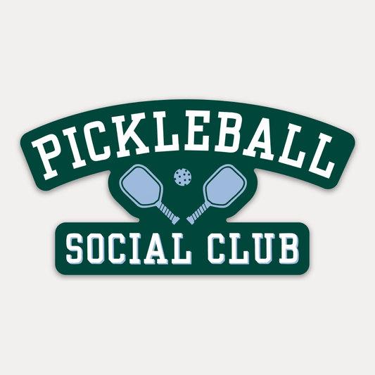 Pickleball Social Club Sticker