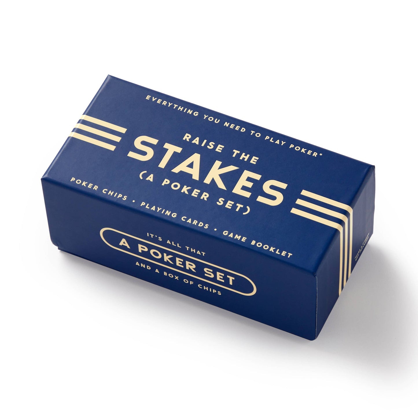 Chronicle Books | Brass Monkey Raise The Stakes Poker Game Set