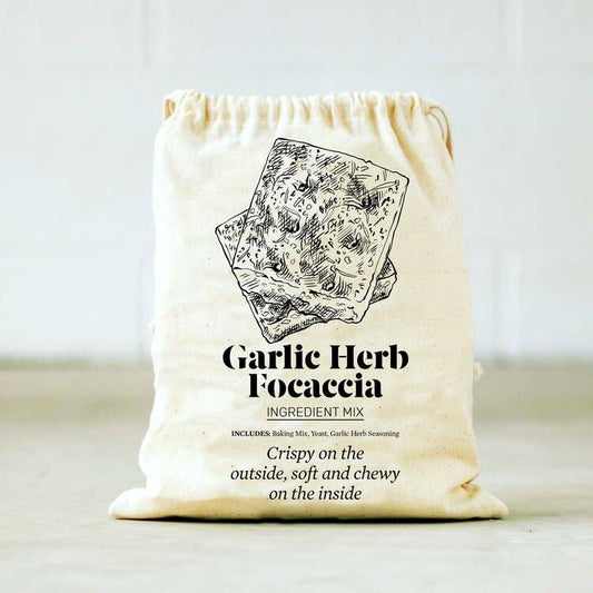 FarmSteady | Garlic Herb Focaccia Baking Mix