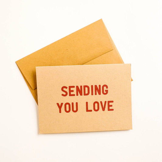 Sending you Love - Greeting Card