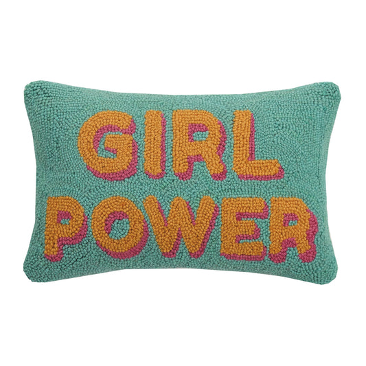 Peking Handicraft | Girl Power Hook Pillow