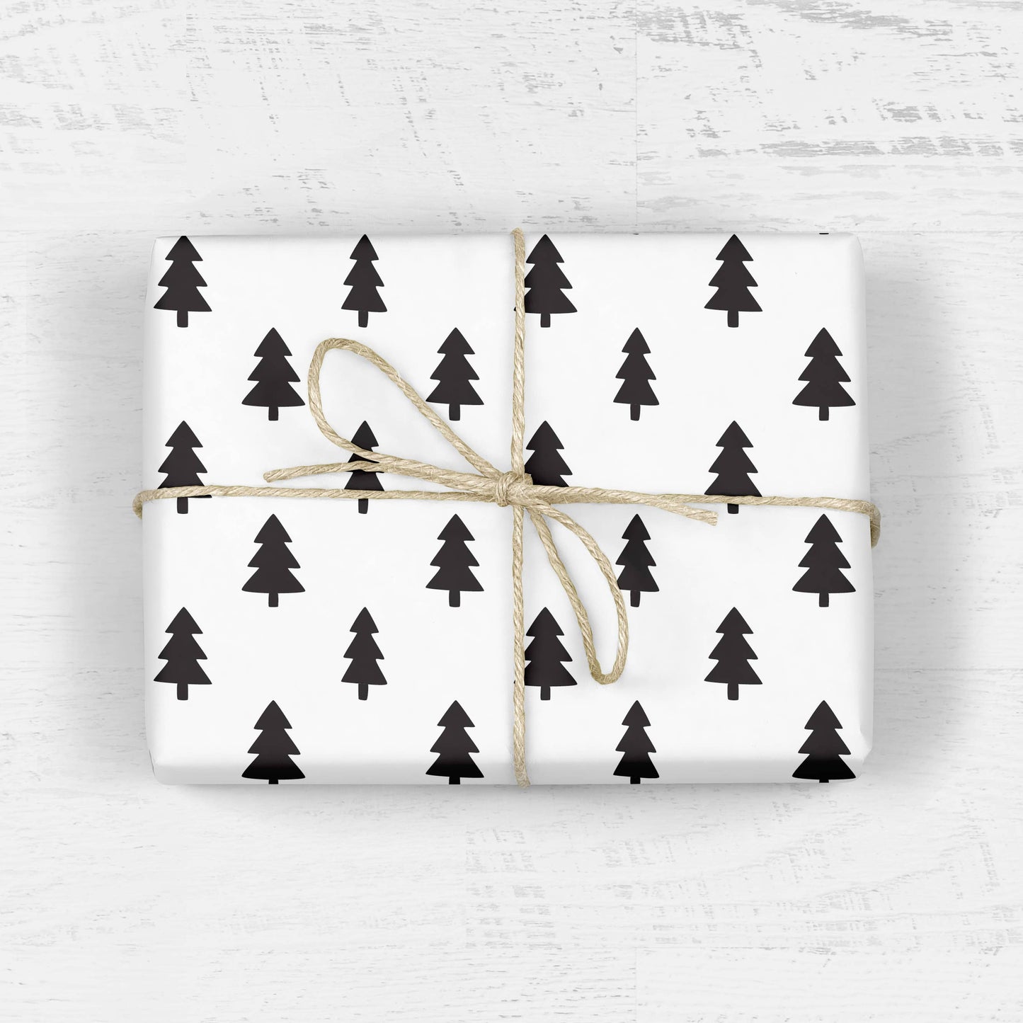 Mellowworks | CHRISTMAS TREES Gift Wrap (SHEET)