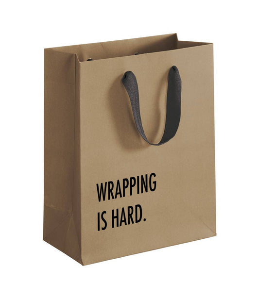 Pretty Alright Goods | Wrapping is Hard Gift Bag