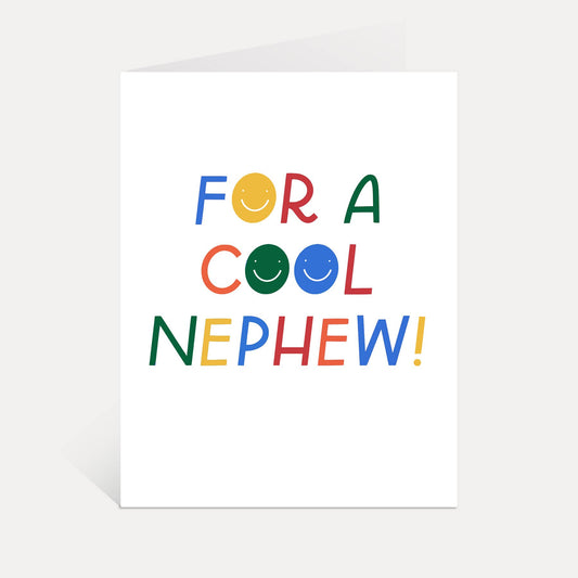 Just Follow Your Art | For A Cool Nephew Greeting Card | Kid's Birthday Card