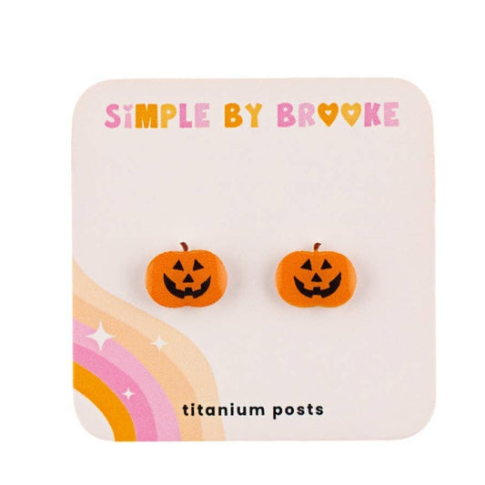 Jack-O-Lantern Earrings