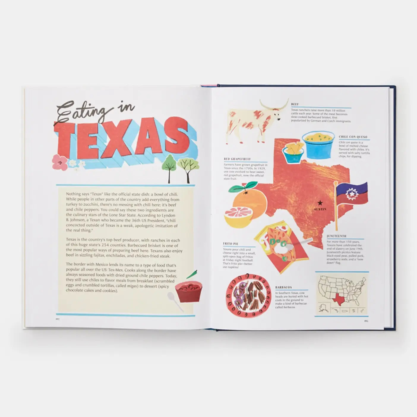 Phaidon | United Tastes Of America: Atlas & Recipes From Every State by Gabrielle Langholtz