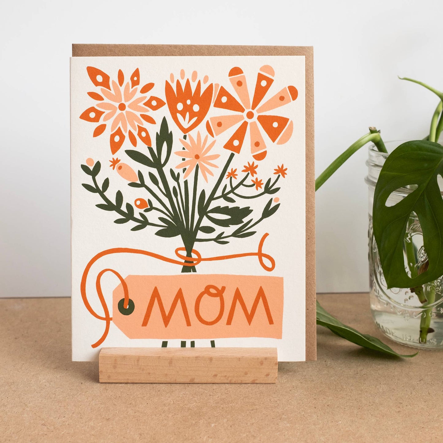 Worthwhile Paper | Mother's Day Flower Bouquet Card