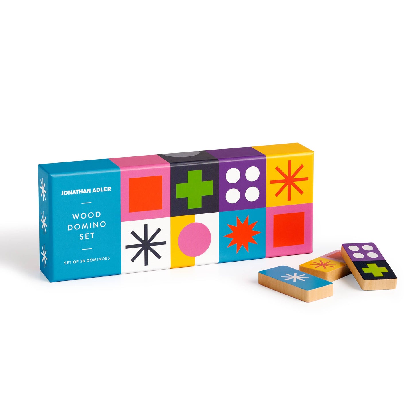 Chronicle Books | Jonathan Adler Helsinki Wood Domino Set