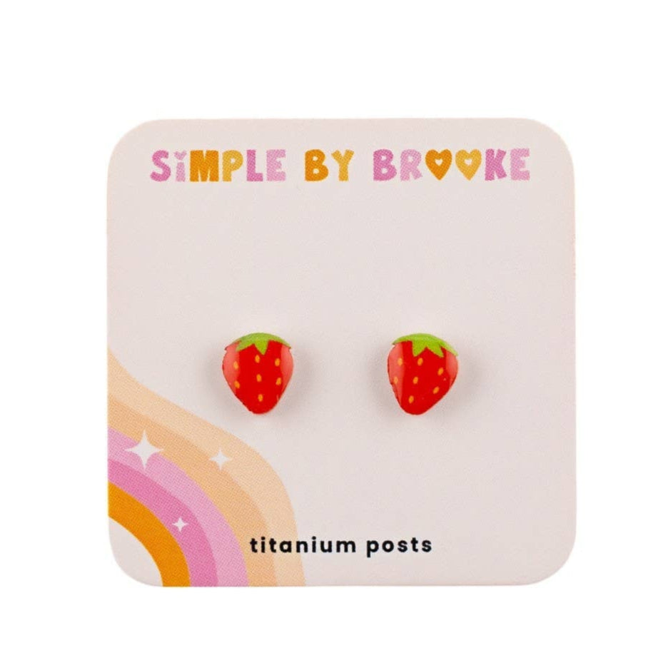 Strawberry Earrings