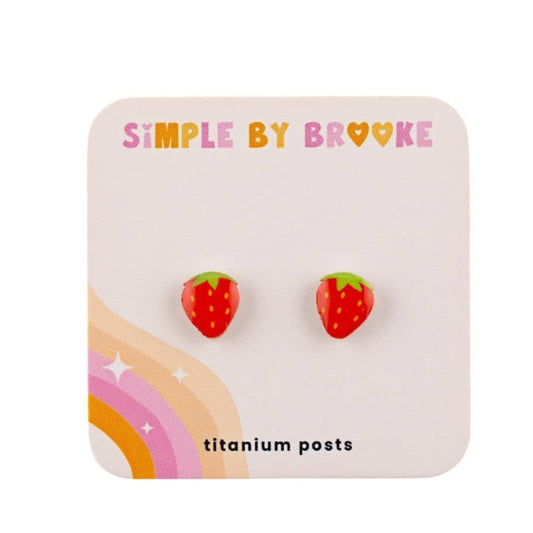Strawberry Earrings