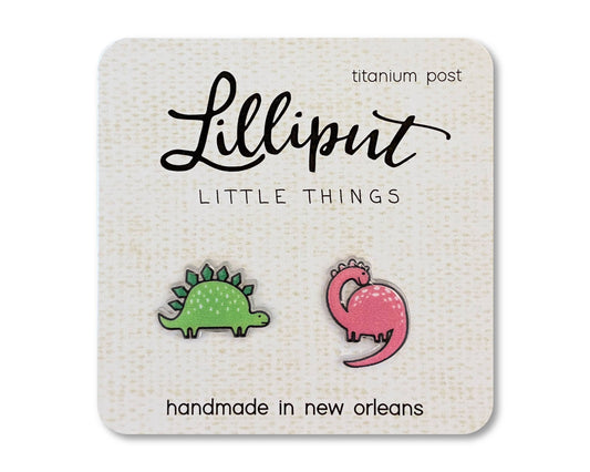 Lilliput Little Things | Dinosaur Earrings