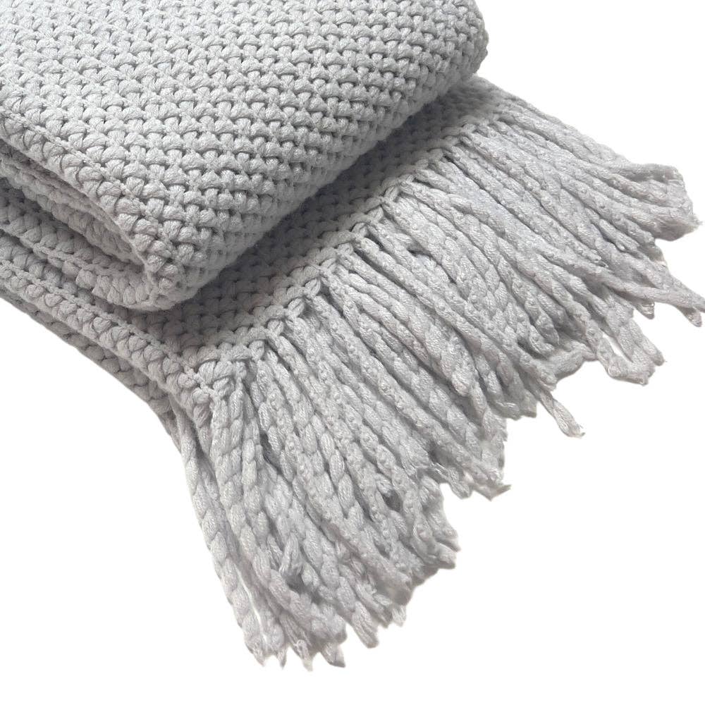 Humble Hilo | Knitted throw