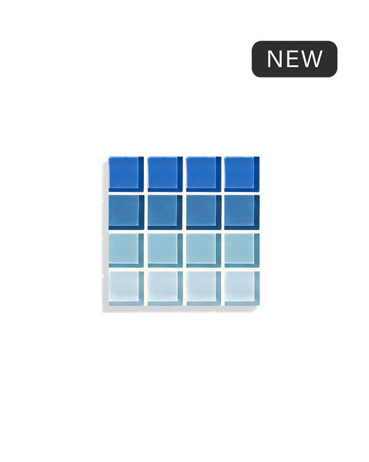 GLASS TILE COASTER - Ombre - Maldives
