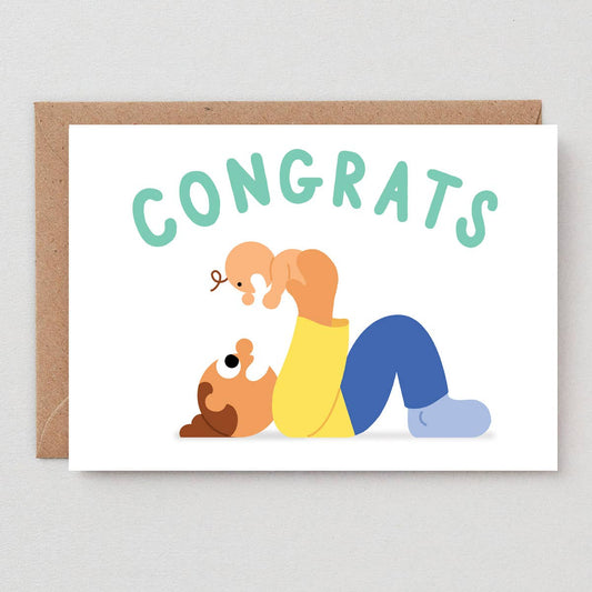 Congrats Baby Greetings Card