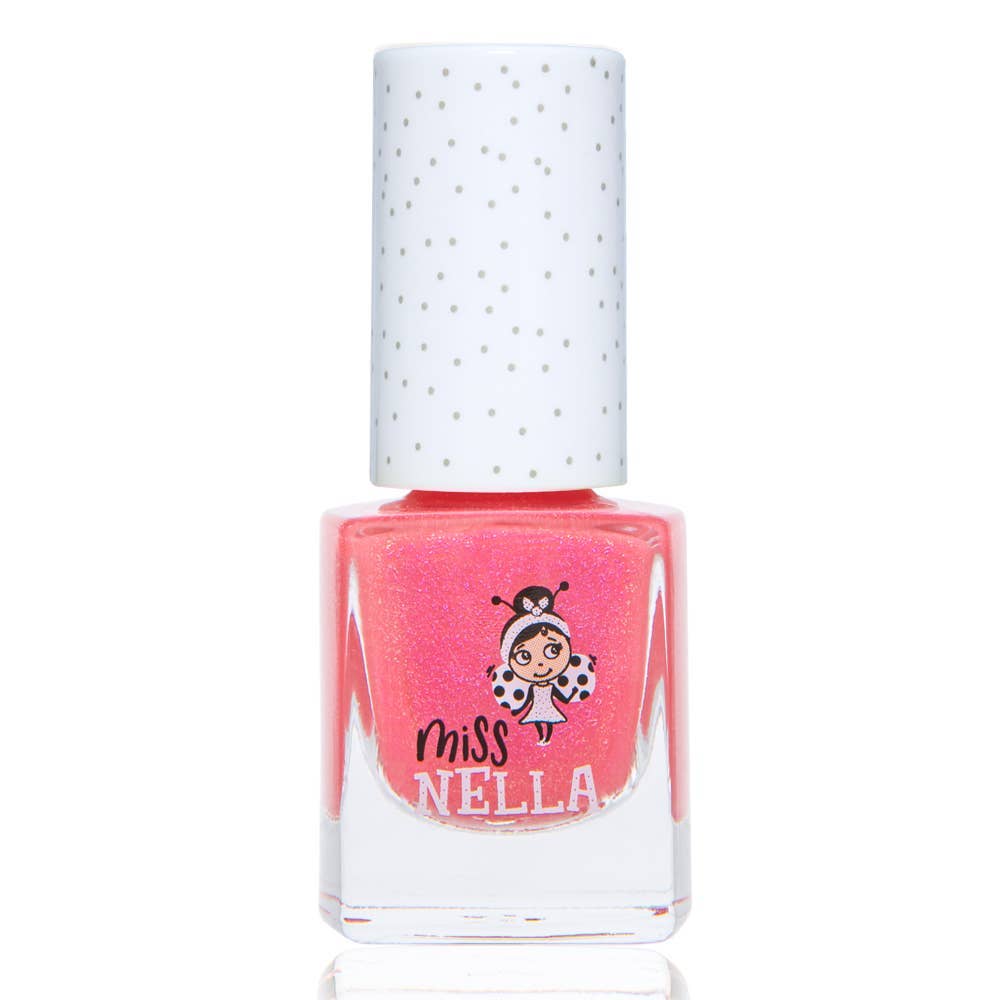 Miss Nella | Tickle Me Pink Kids Peel Off Odour Free Nail Polish