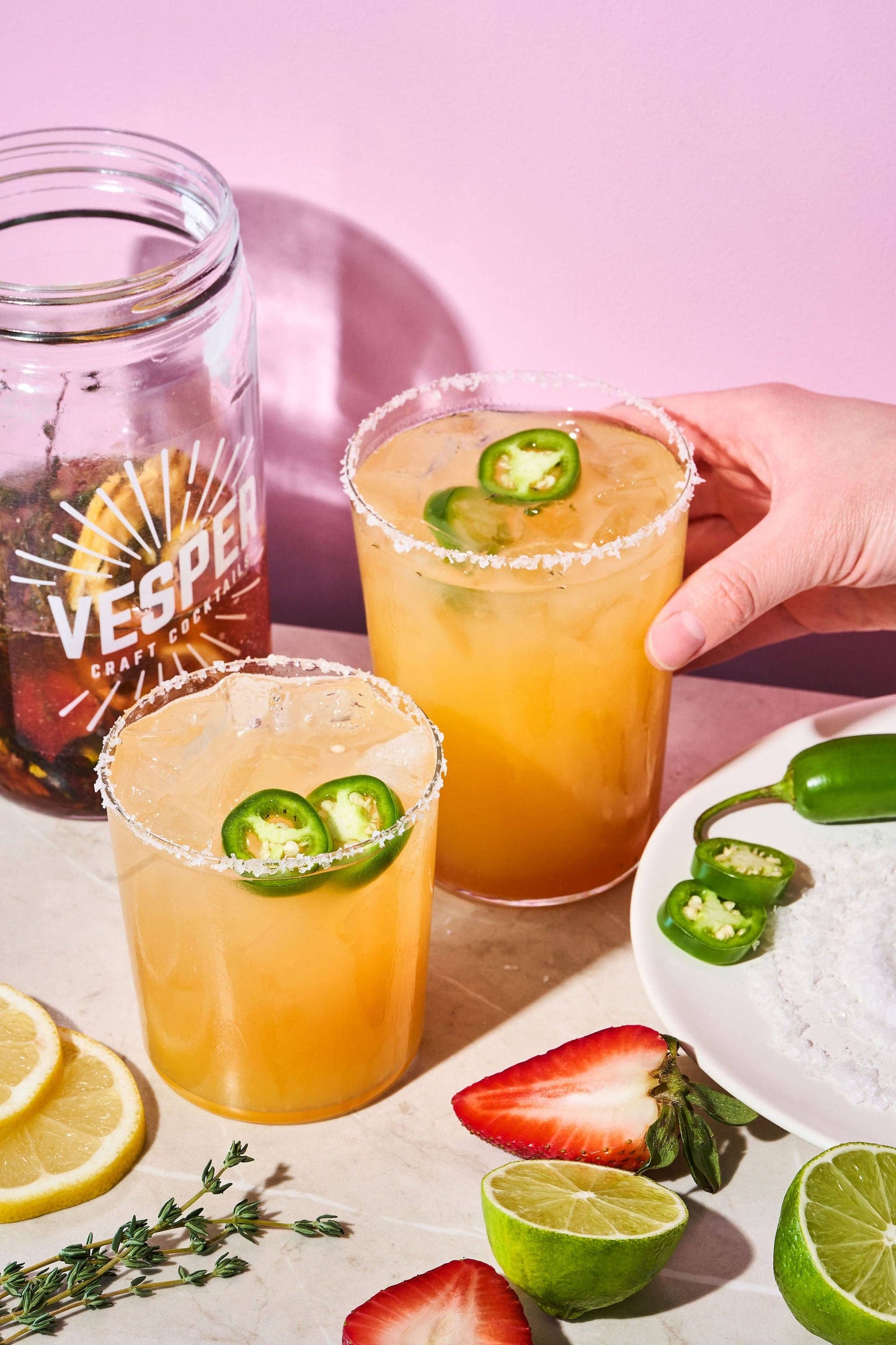 32 oz Craft Cocktail Kit/Mix - Jalapeño Margarita