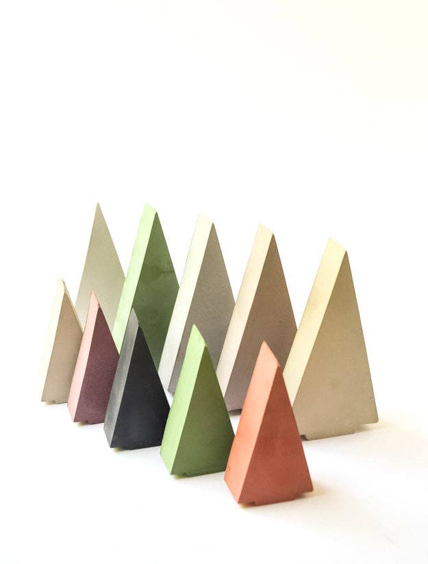 Cedar & Stone Garden | Concrete Modern Christmas Tree