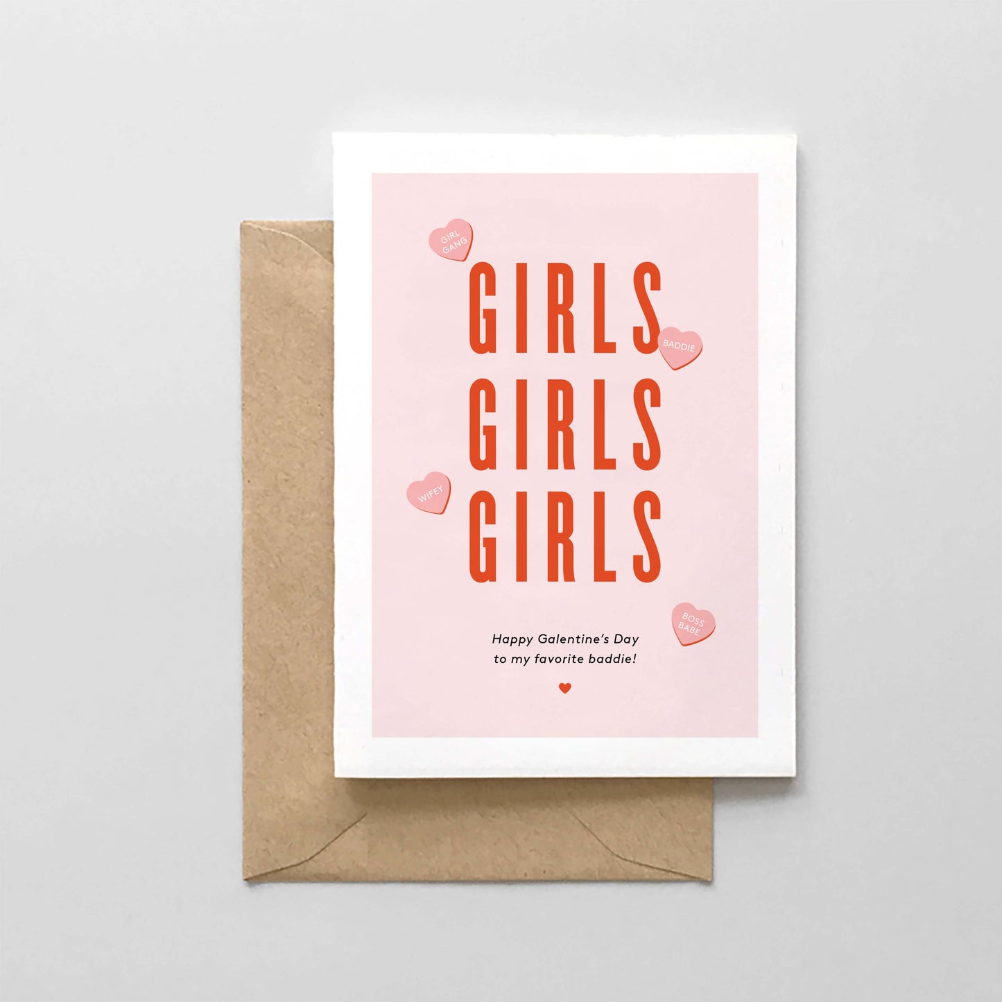 Spaghetti & Meatballs | GIRLS GIRLS GIRLS Galentine's Day Baddie Card