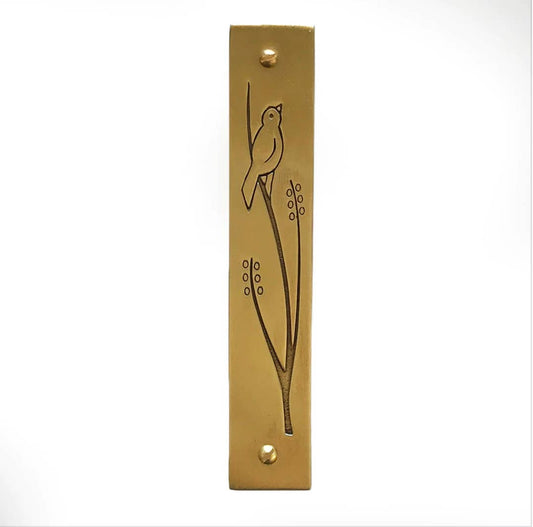 Emily Rosenfeld | Brass Wren Mezuzah