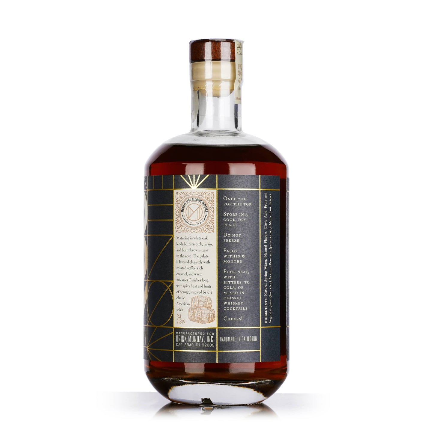 Drink Monday | Monday Non-Alcoholic Whiskey