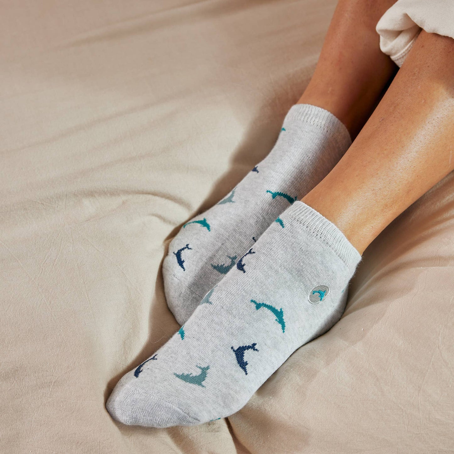 Conscious Step - Ankle Socks that Protect Dolphins | Ocean Gifts