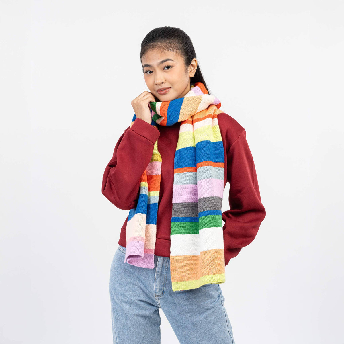 VERLOOP | Multi Stripe Big Scarf