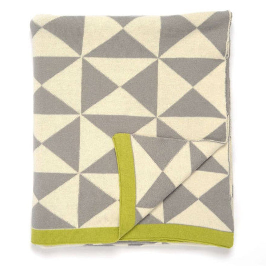 Cotton Knit Throw Blanket
