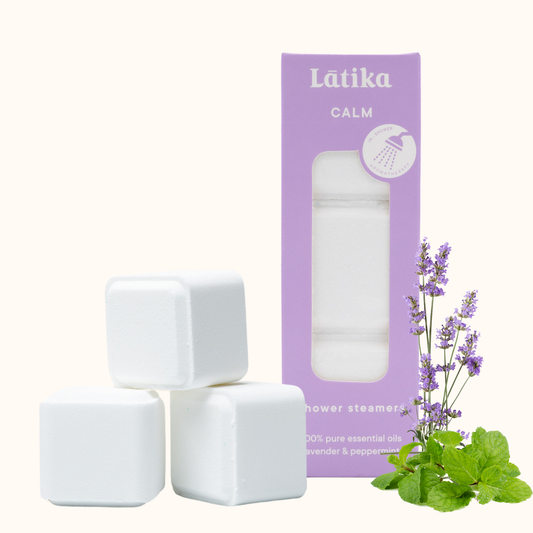 Latika Beauty | Lavender Peppermint Shower Steamers | Calm