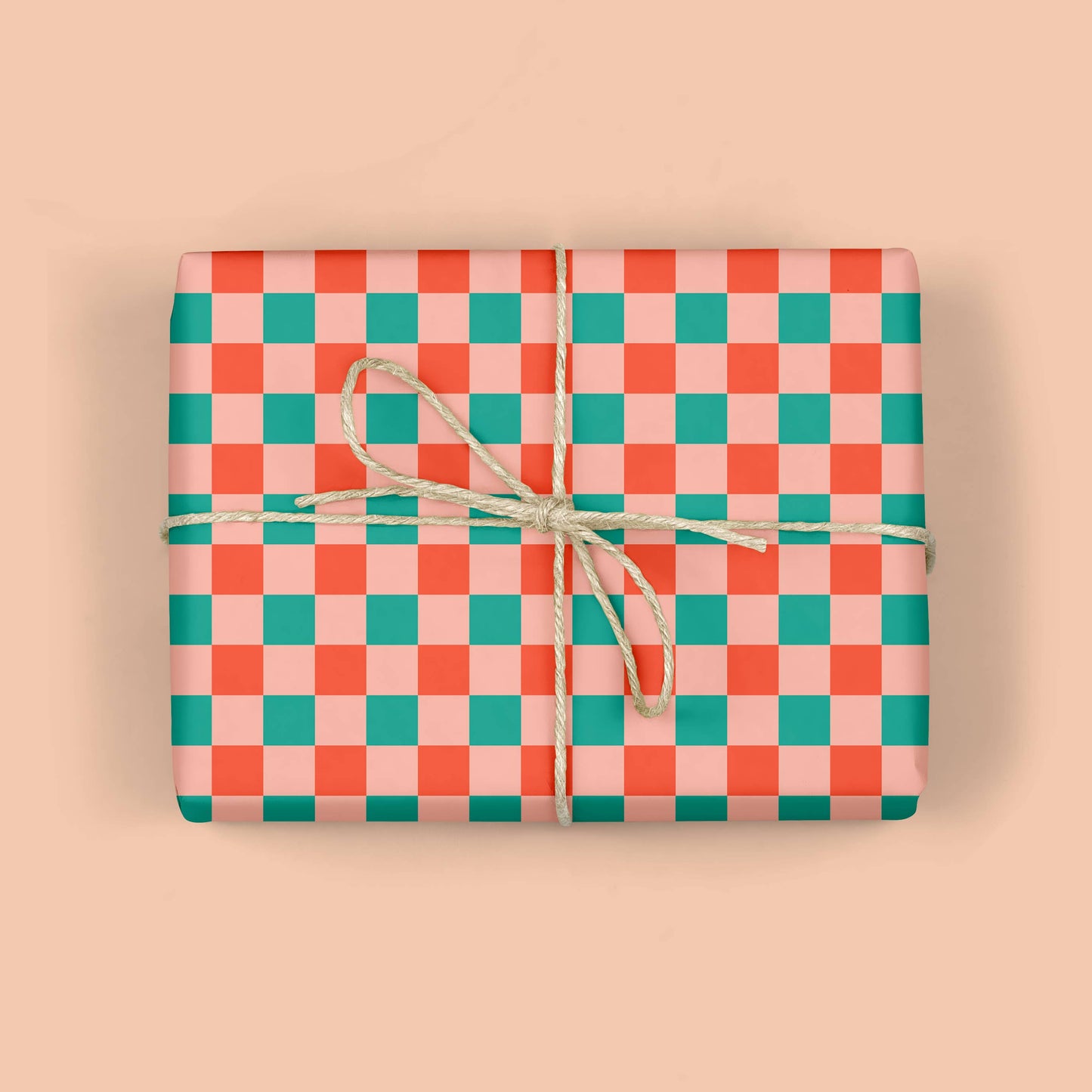 Mellowworks | CHRISTMAS CHECKERBOARD Gift Wrap (ROLL)
