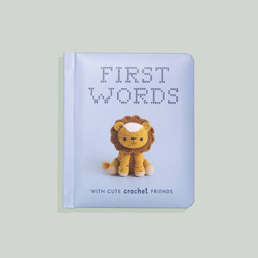 First Words w/ Cute Crochet Friends- Lion