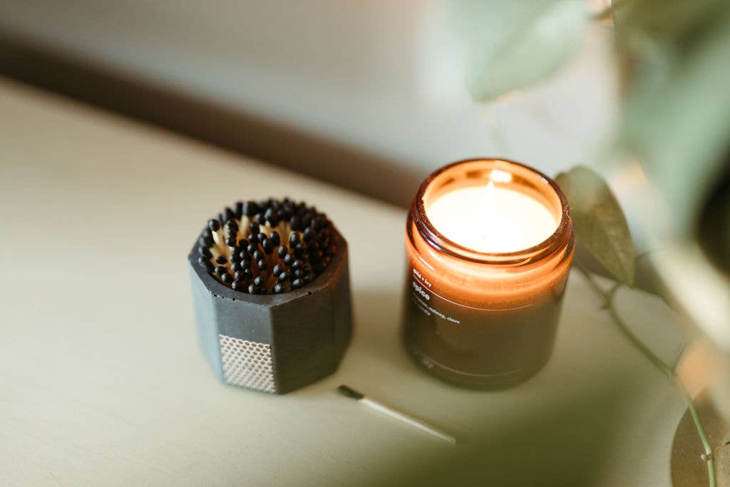 Tenn Prairie | Hand-poured Concrete Match Holder