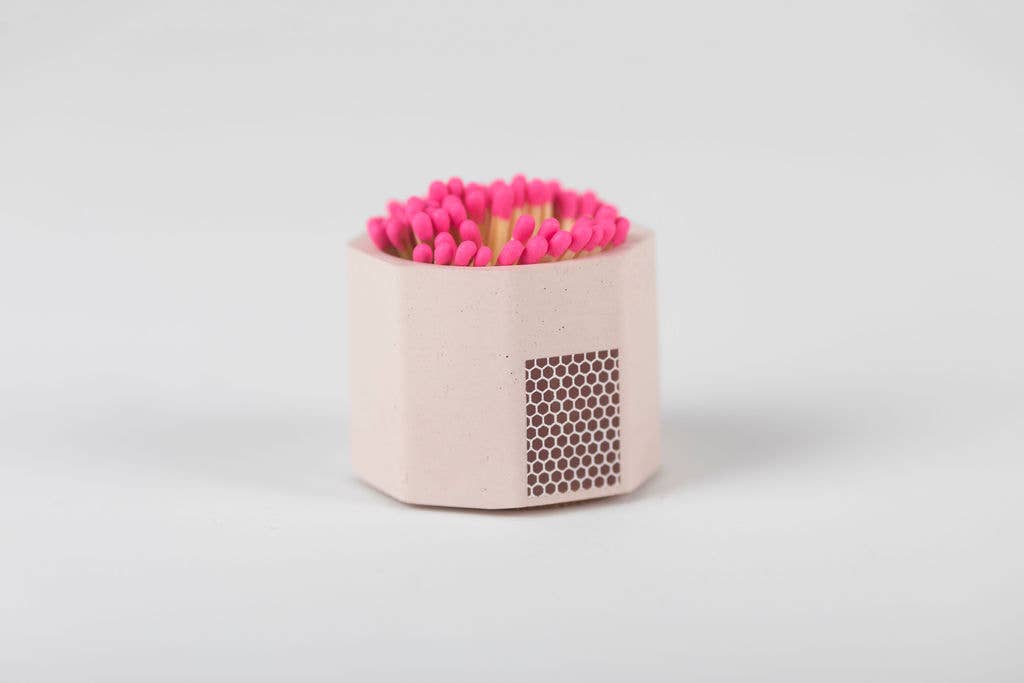 Tenn Prairie | Hand-poured Concrete Match Holder